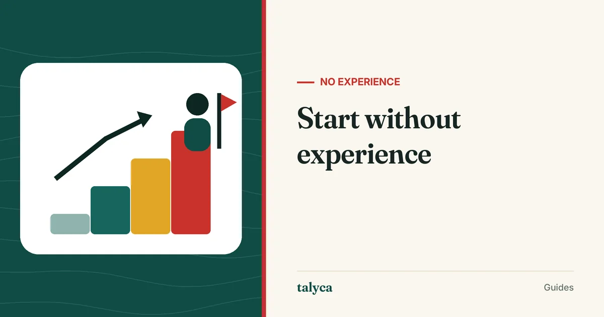 Illustration: Start without experience