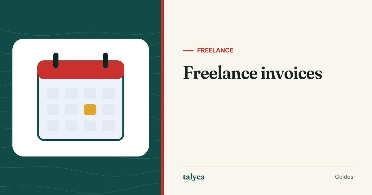Illustration: Freelance invoices